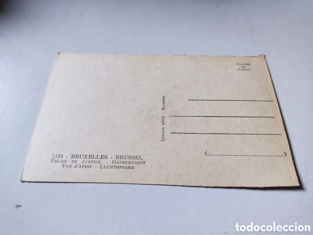 Postales: Postal antigua Bruselas - Foto 2