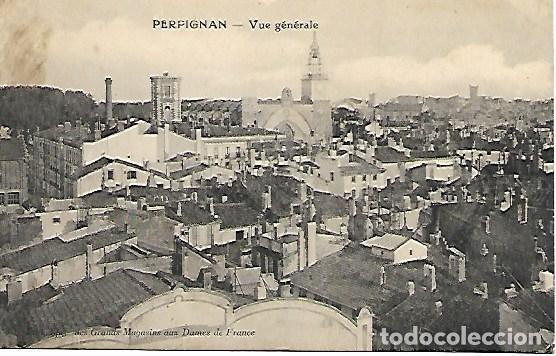 Postales: PERPIGNAN - VUE G&Eacute;N&Eacute;RALE - SIN CIRCULAR - Foto 1