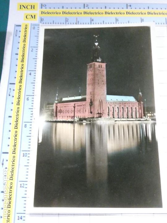 Postkarten: POSTAL DE SUECIA. A&Ntilde;OS 30 50. ESTOCOLMO STADSHUSET. 486