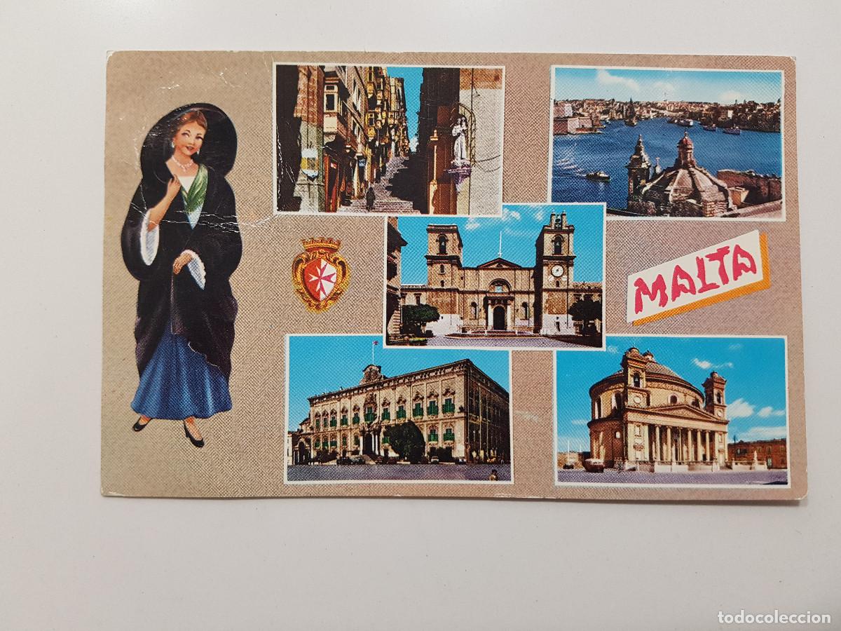 Postales: POSTAL MALTA. DIVERSOS ASPECTOS - Foto 1