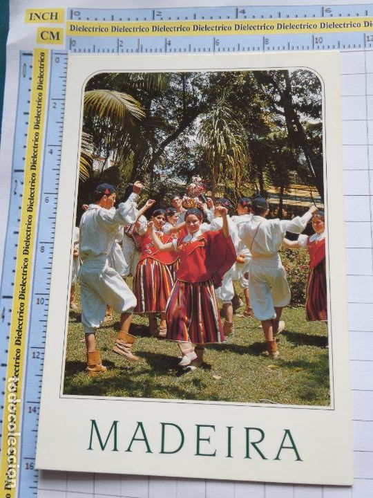 Postcards: POSTAL DE PORTUGAL. MADEIRA FOLKLORE BAILES. 580