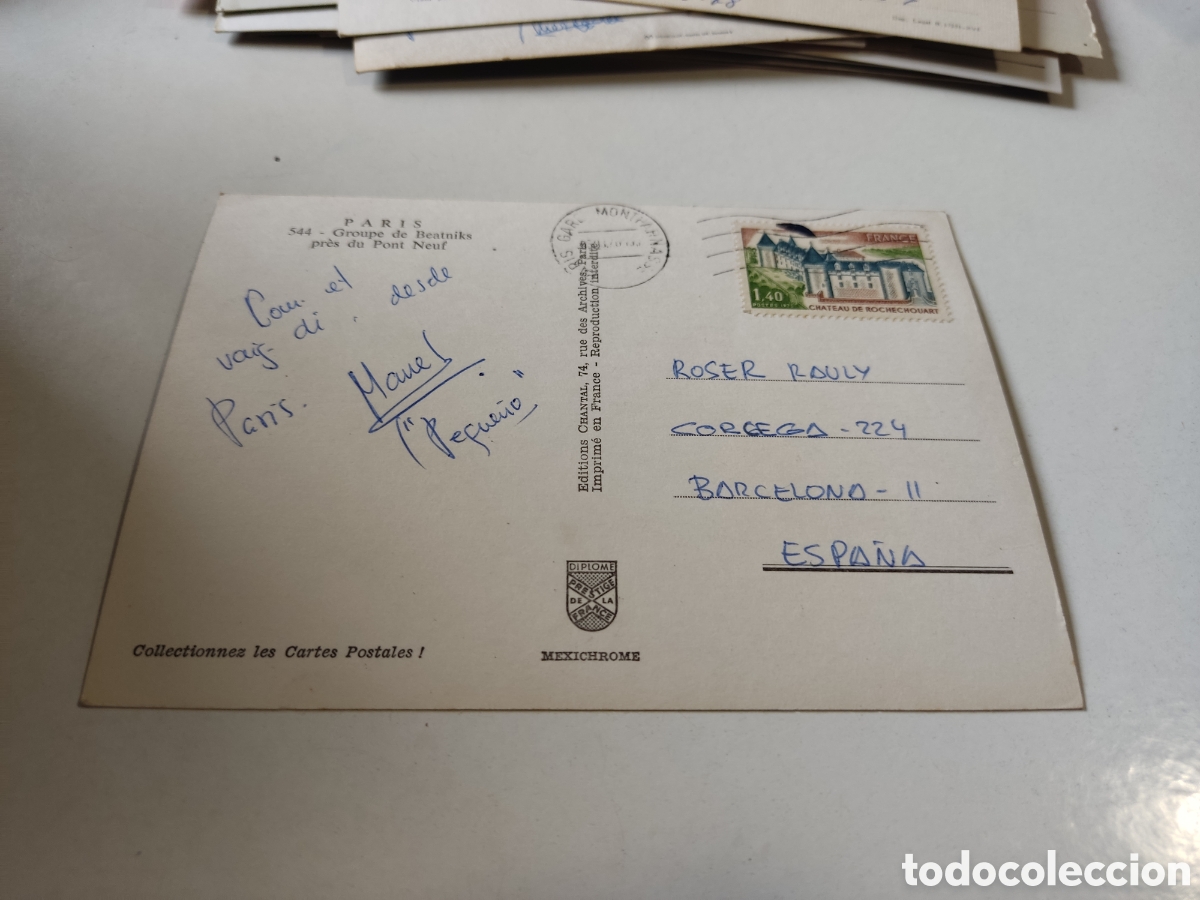 Postales: Postal Paris puente Neuf - Foto 2