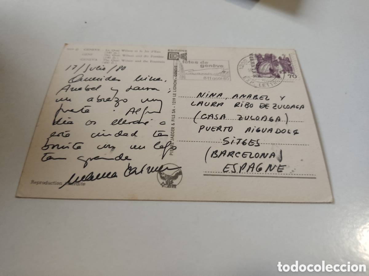 Postales: Postal geneve - Foto 2