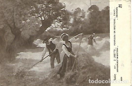 Postales: LABITTE - FENAISON EN BRETAGNE - CIRCULADA 1931
