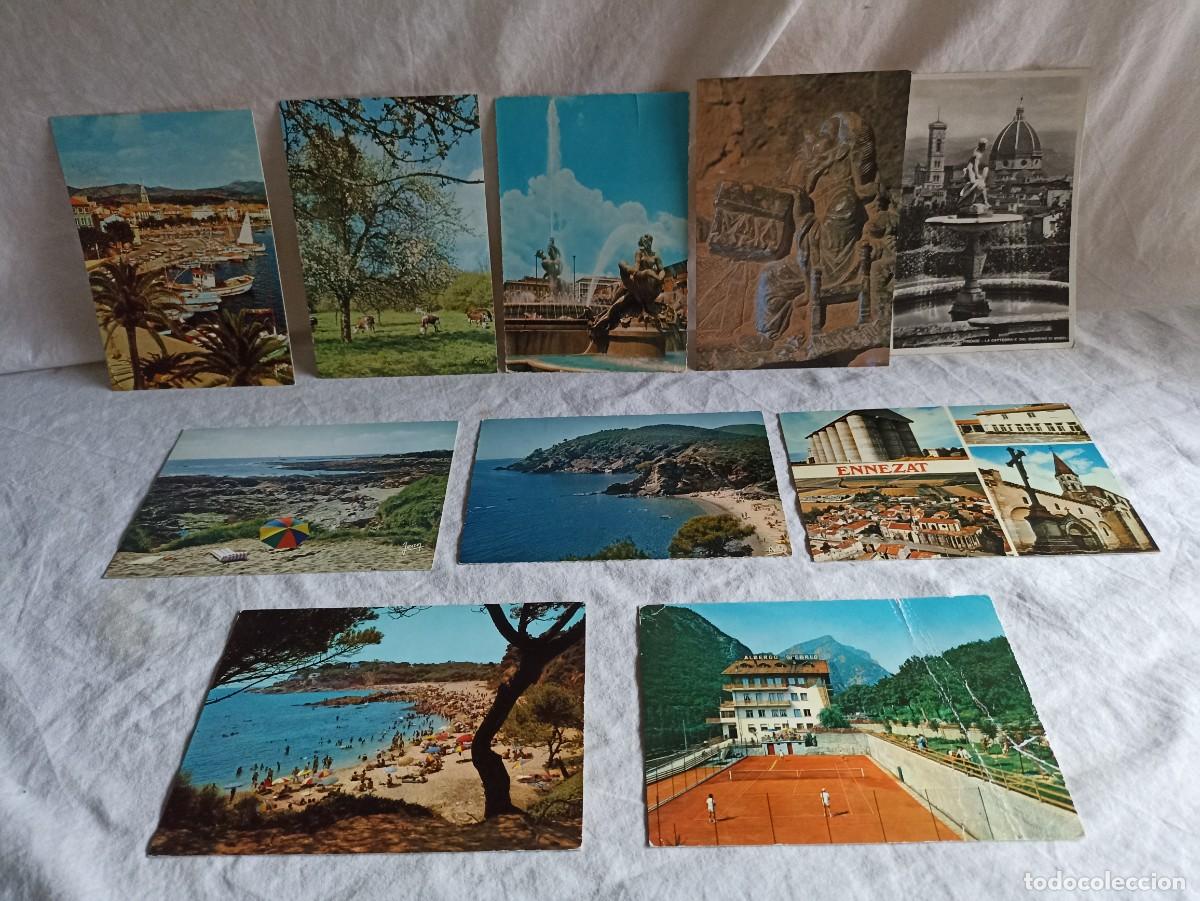 Postales: Lote 10 viejas postales variadas - Foto 1
