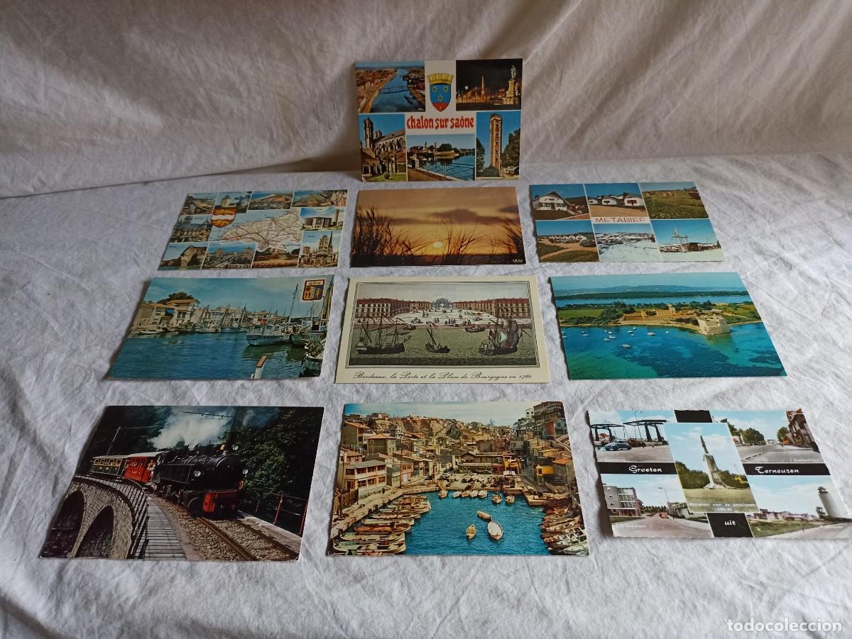 Postales: Lote 10 viejas postales variadas - Foto 1