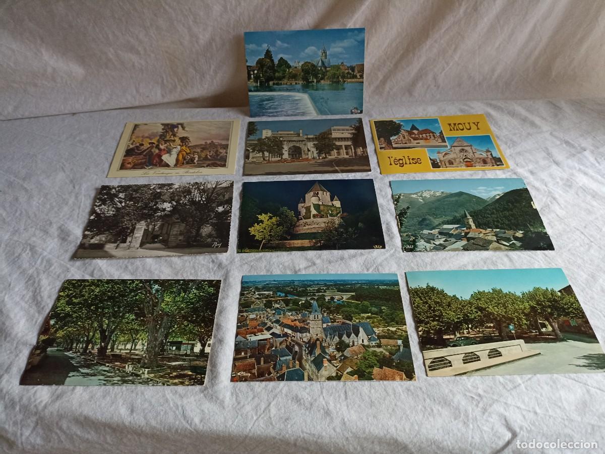 Postales: Lote 10 viejas postales variadas