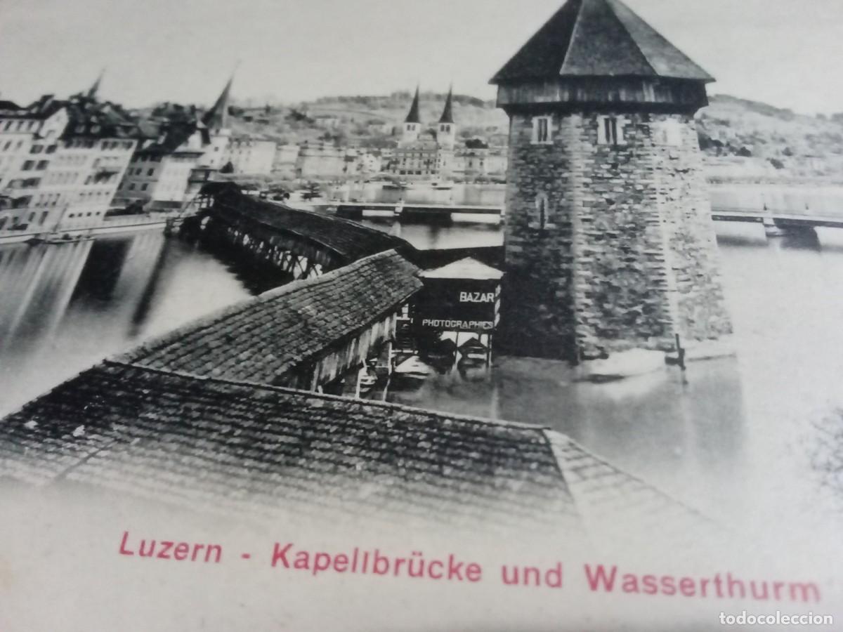 Postales: Luzern.Lucerna.7 postales. - Foto 3