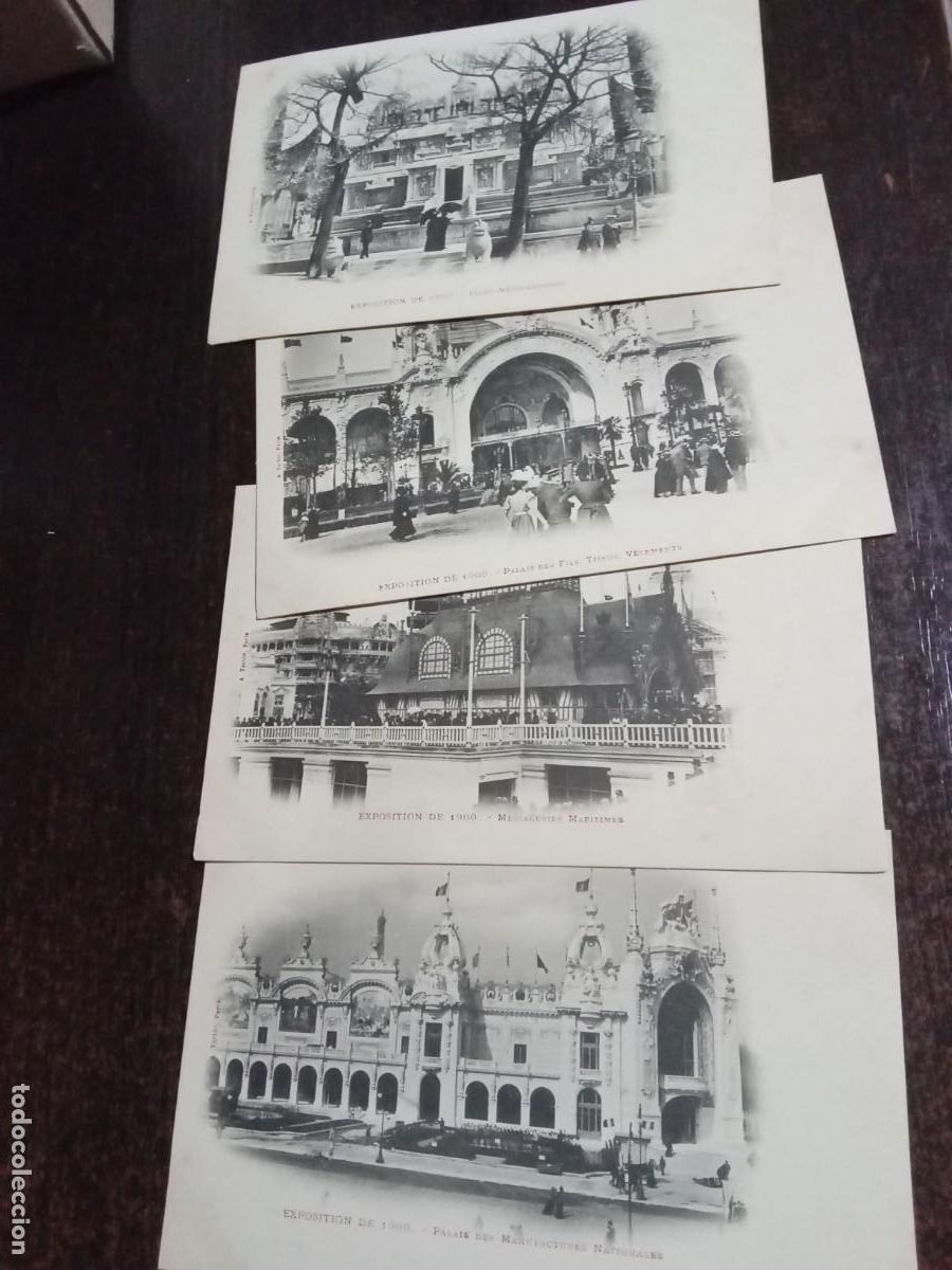 Exposition de 1900 .4 postals.