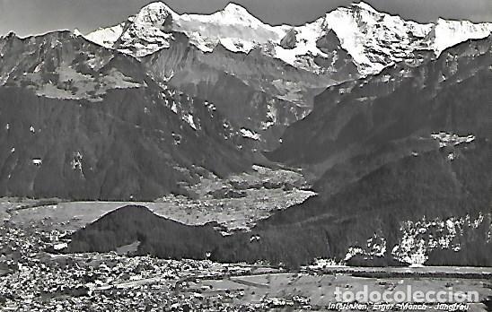 Postales: POSTAL DE INTERLAKEN - ESCRITA - Foto 1