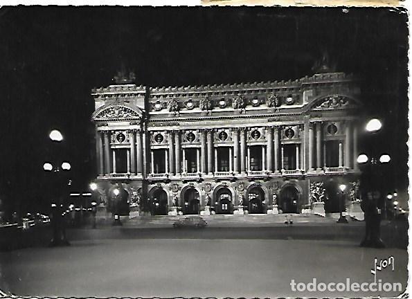 Postales: PARIS - ACADEMIA NATIONALE DE MUSIQUE - CIRCULADA 1954