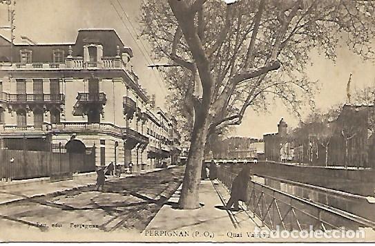 Postales: PERPIGNAN - QUAI VAUBAN - CIRCULADA - Foto 1