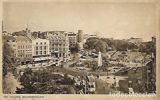 Postales: BOURNEMOUTH - THE SQUARE - CIRCULADA 1954 - Foto 1