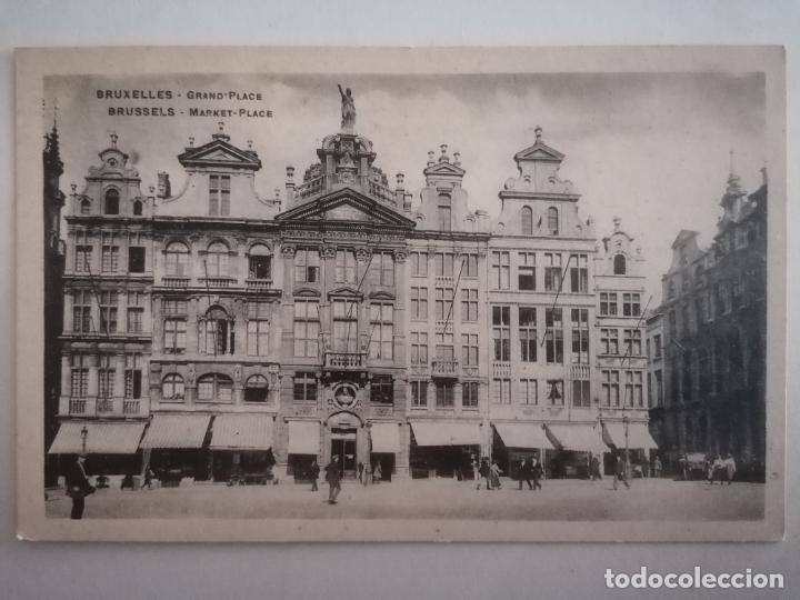 Postales: POSTAL BRUSELAS, MERCADO, SIN CIRCULAR - Foto 1
