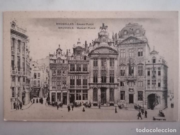 Postales: POSTAL BRUSELAS, MERCADO, SIN CIRCULAR - Foto 1
