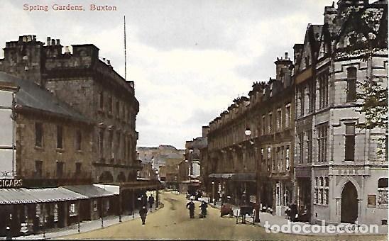 Postais: SPRINGS GARDENS, BUXTON - SIN CIRCULAR