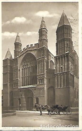 Postais: WEST FRONT, ROCHESTER CATHEDRAL - SIN CIRCULAR