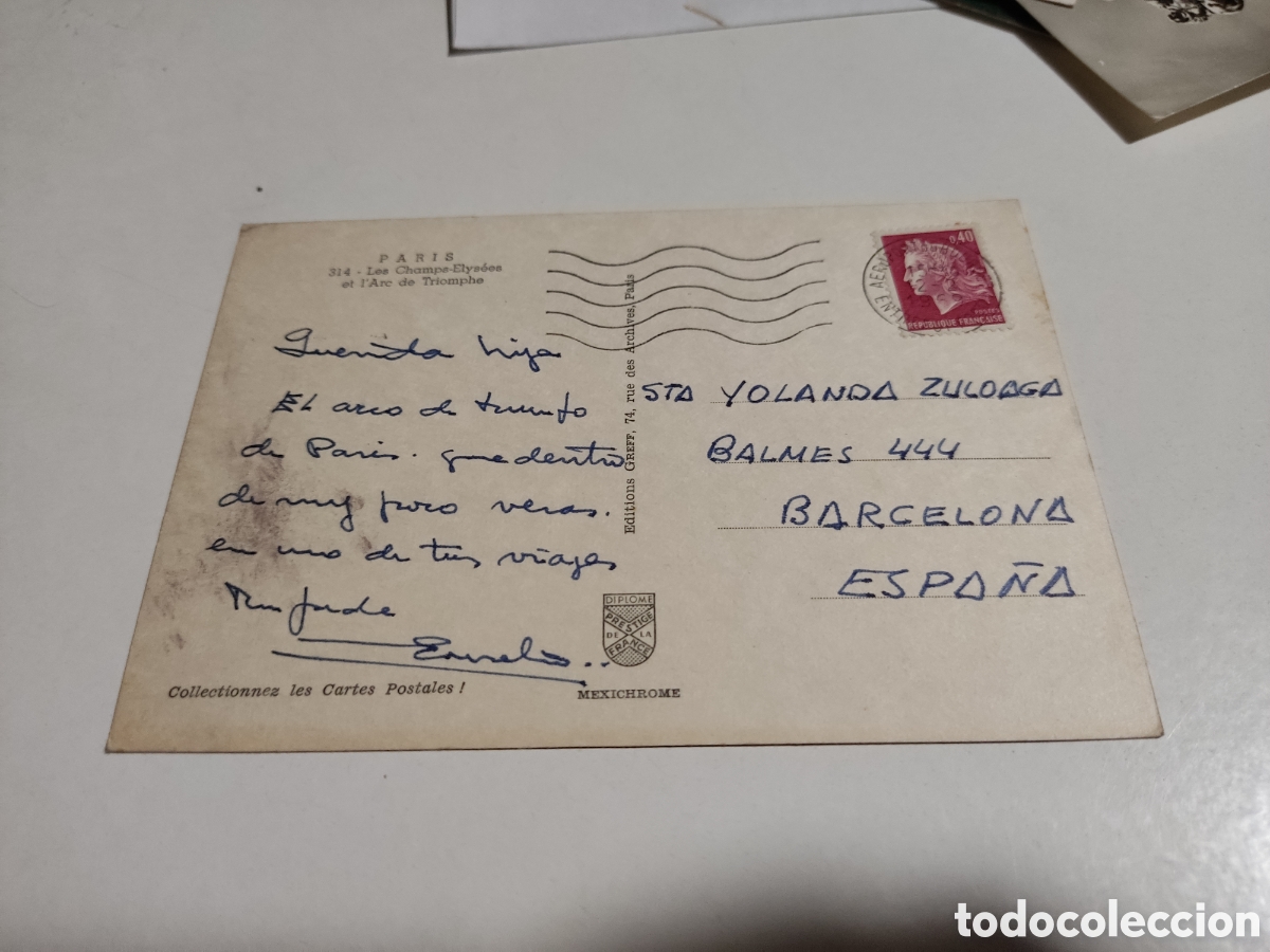 Postales: Postal Paris - Foto 2
