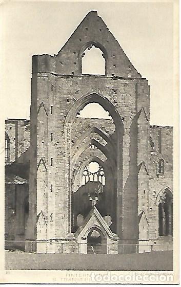 Postais: TINTERN ABBEY - S. TRANSEPT EXTERIOR - CIRCULADA 1925