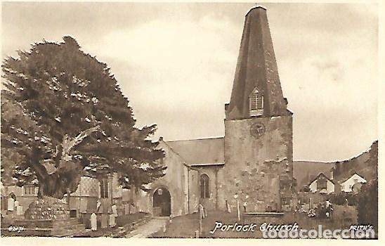 Postais: PORLOCK CHURCH - SIN CIRCULAR