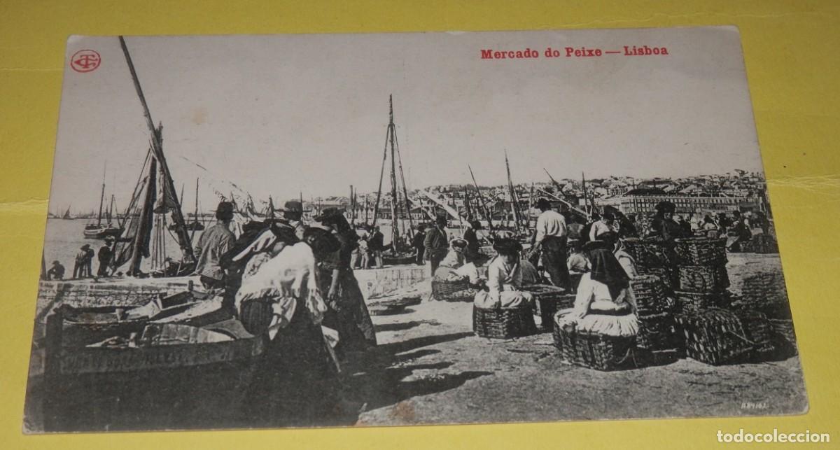 Postales: ANTIGUA TARGETA POSTAL DE LISBOA - Foto 1