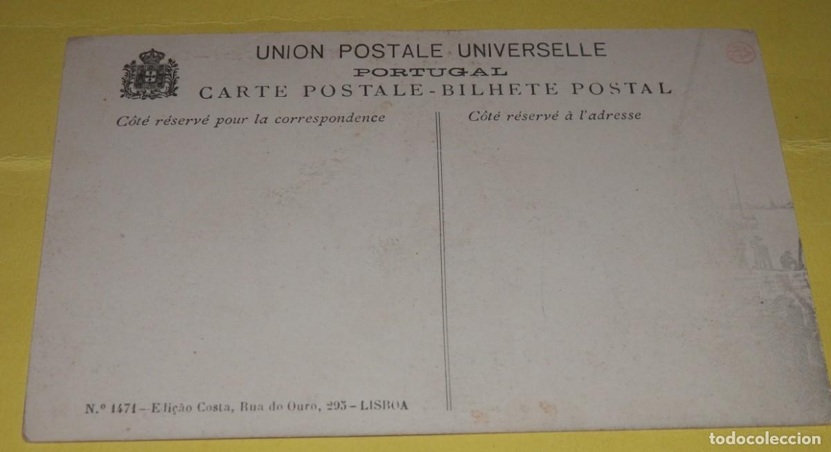 Postales: ANTIGUA TARGETA POSTAL DE LISBOA - Foto 2