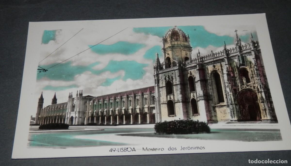 Postales: TARGETA POSTAL DE LISBOA - MOSTEIRO DOS JER&Oacute;NIMOS - Foto 1