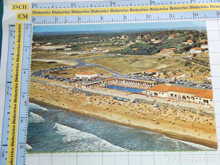 Cartoline: POSTAL DE FRANCIA. ANGLET BIARRITZ LA PLAGE ET LA PISCINE . 1588