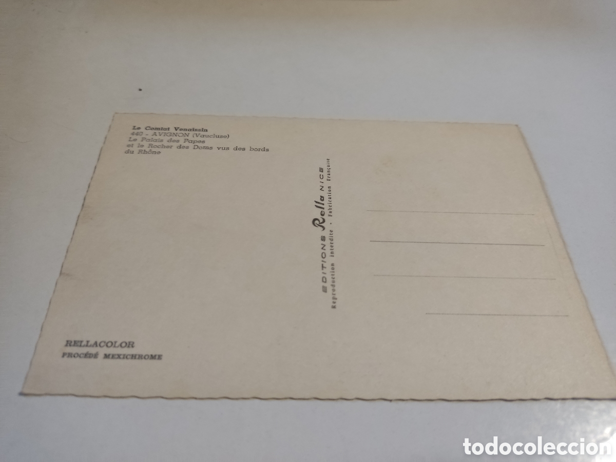 Postales: Postal avignon Francia - Foto 2