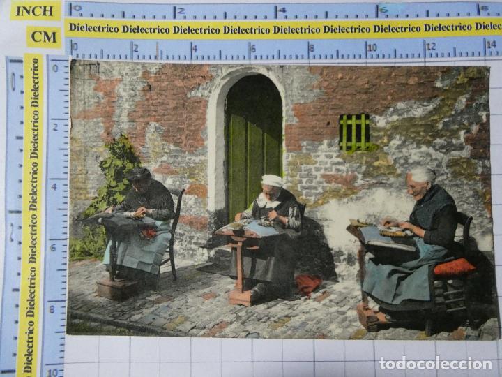 Cartes Postales: POSTAL DE B&Eacute;LGICA. A&Ntilde;OS 30 50. BRUJAS BRUGGE MUJERES TEJEDORAS COSTURERAS. 2362