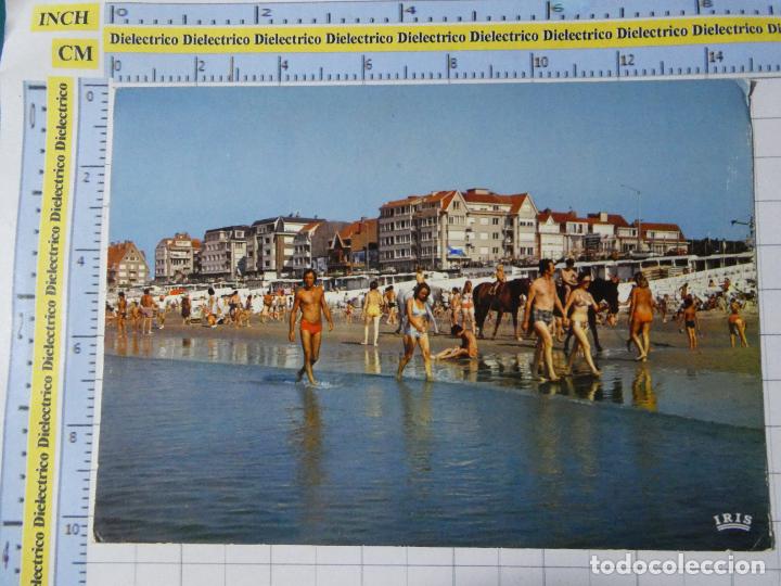 Postales: POSTAL DE B&Eacute;LGICA. DE HAAN STRAND PLAYA BA&Ntilde;ISTAS TURISTAS 2386