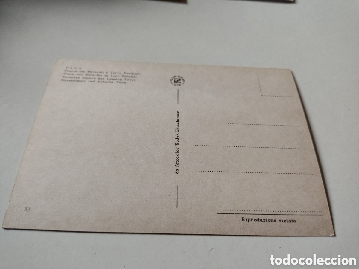 Postales: Postal Pisa - Foto 2