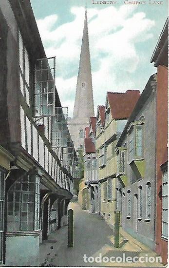 Postales: LEDBURY, CHURCH LANE - SIN CIRCULAR