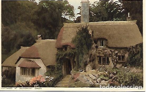 Postales: COTTAGES AT SELWORTHY GREEN - SIN CIRCULAR