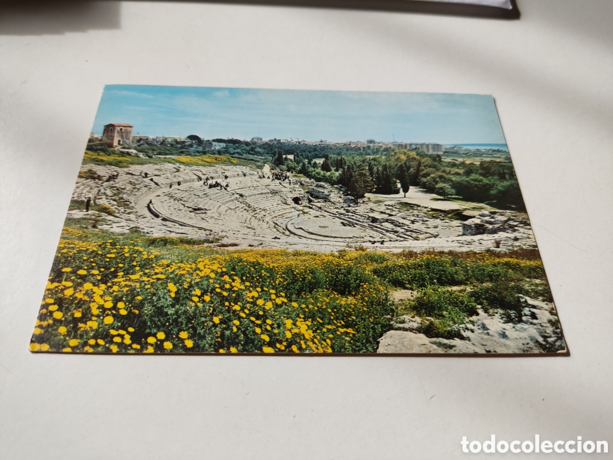 Postais: Postal siracusa Teatro Greco