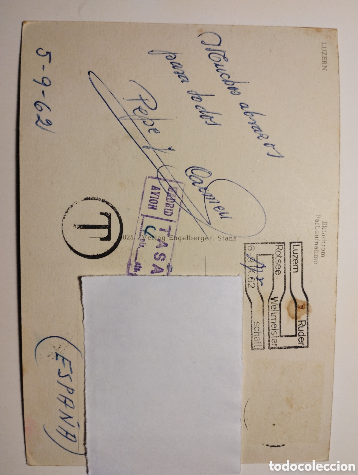 Postales: POSTAL SUIZA, LUZERN - Foto 2