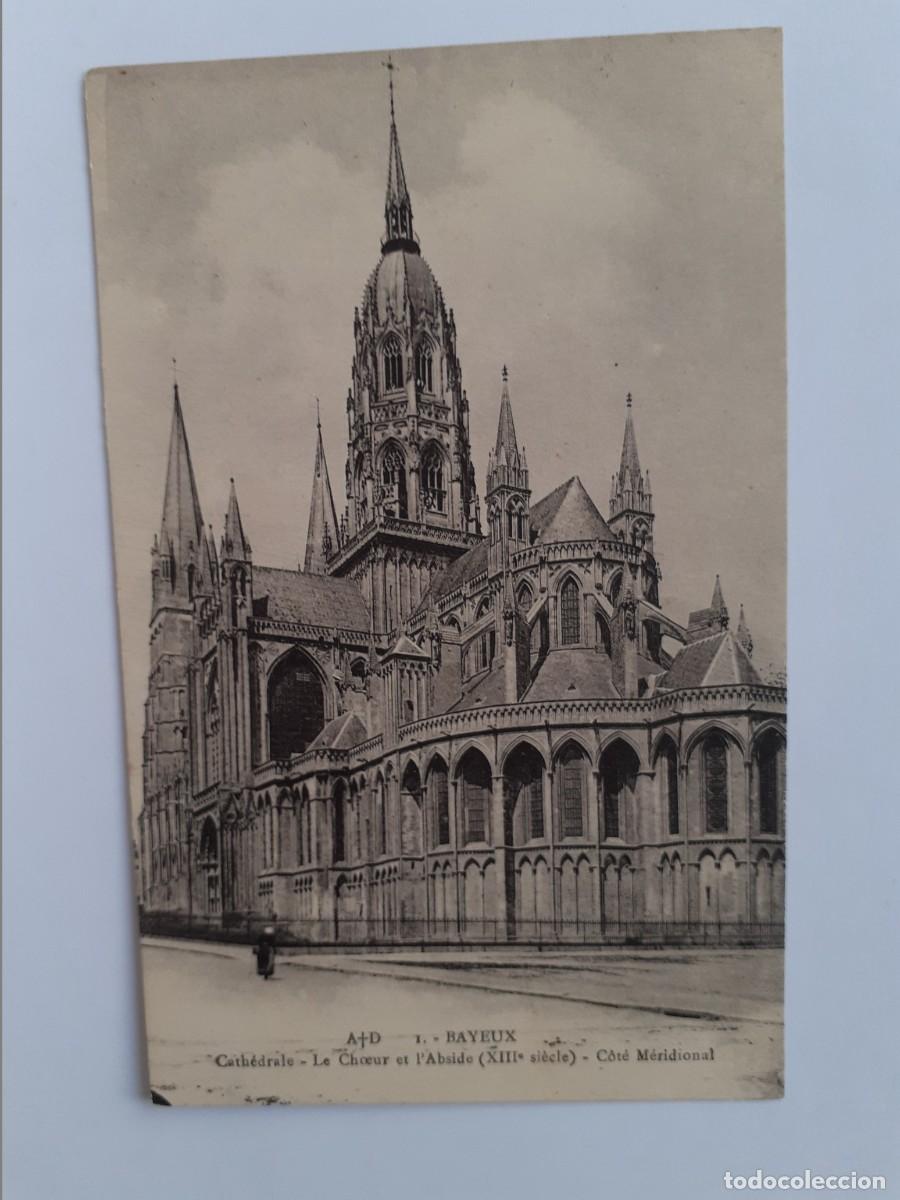 Postais: POSTAL - FRANCIA BAYEUX CATEDRAL EL CORO Y EL ABSID COSTA SUR - S/C