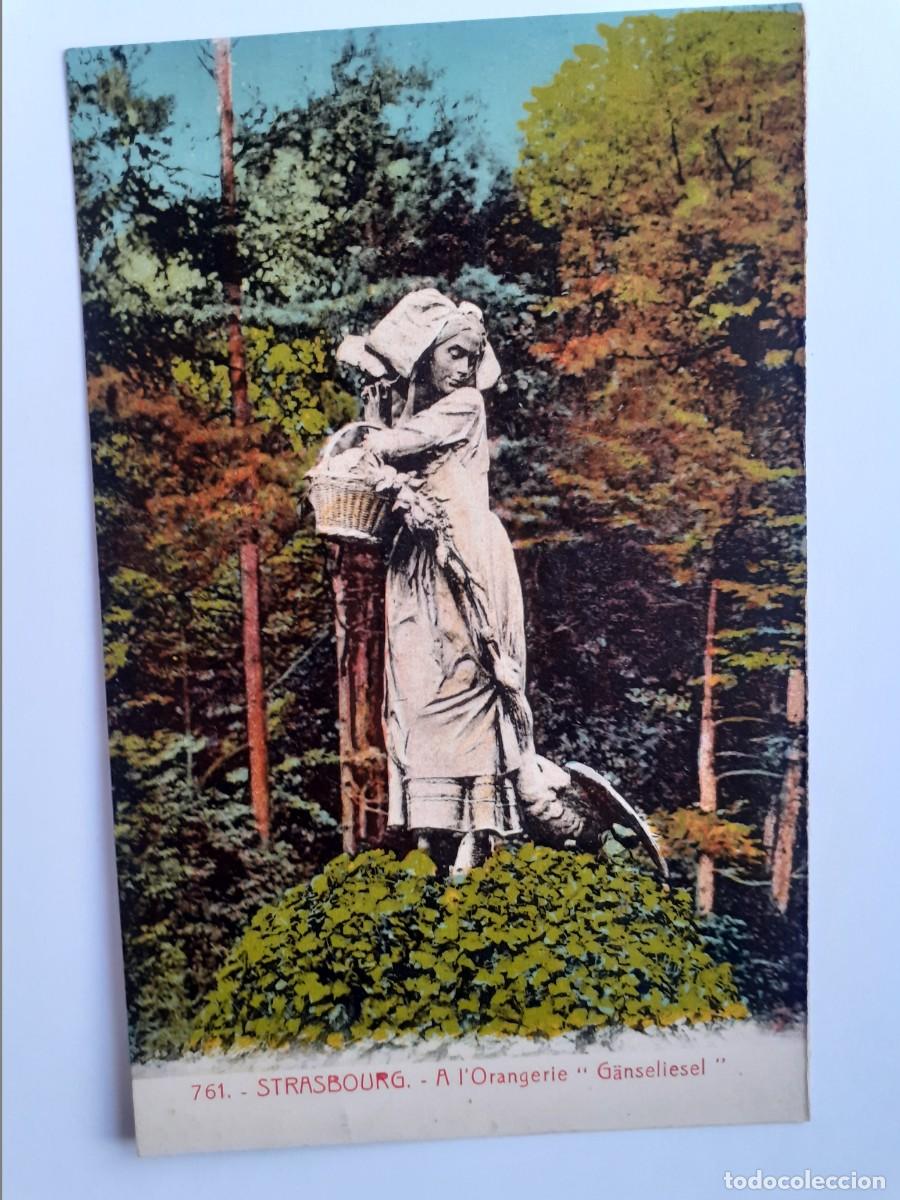 Postais: POSTAL - FRANCIA STRASBOURG A L'ORANGERIE GANSELIESEL - S/C