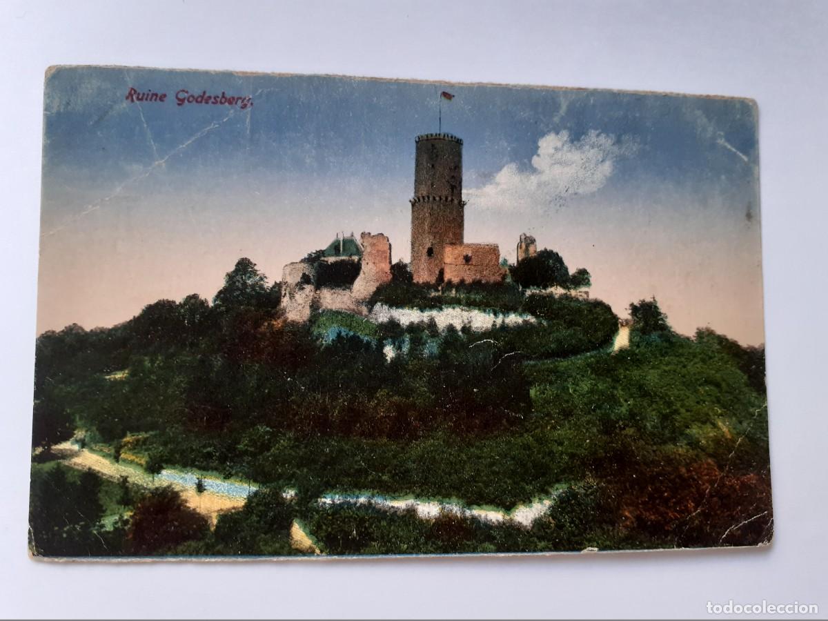 Cartoline: POSTAL - ALEMANIA RUINA GODESBERG - ESCRITA