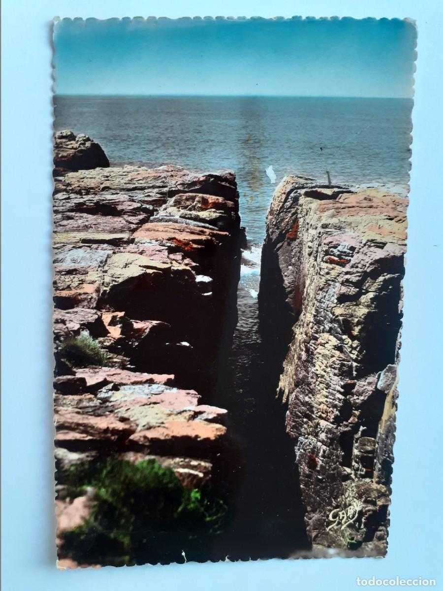 Postais: POSTAL - FRANCIA LES SABLES-D'OLONNE VEND&Eacute;A EL POZO DEL INFIERNO - ESCRITA