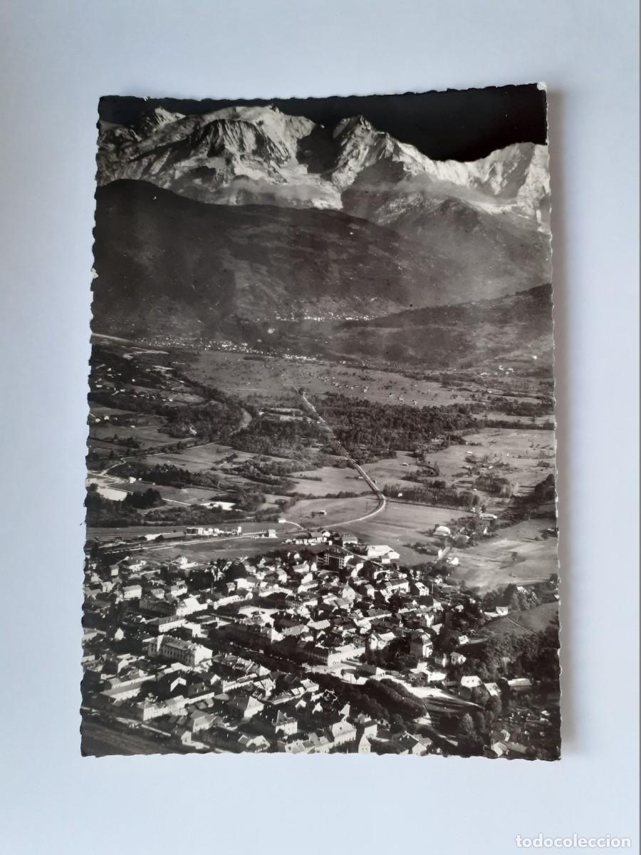 Cartoline: POSTAL FOTO - FRANCIA SALLANCHES ALTA SAVOYA Y EL MONTE BLANCO - S/C