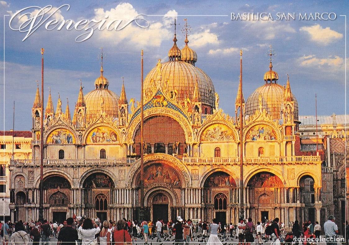Postcards: Venezia - Basilica di San Marco / Postal circulada