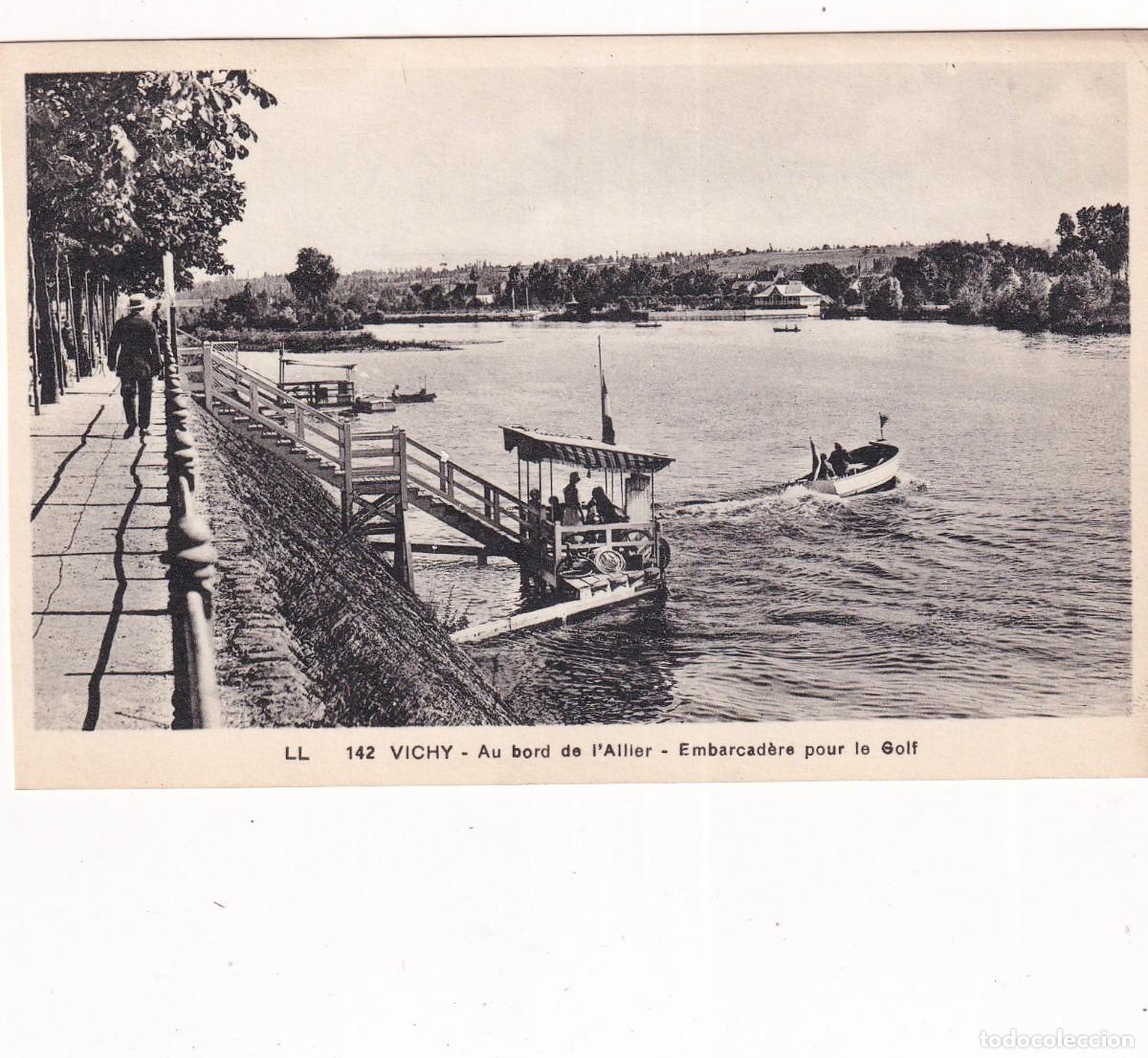 Postales: Vichy Embarcadero para el golf. Sin circular. - Foto 1