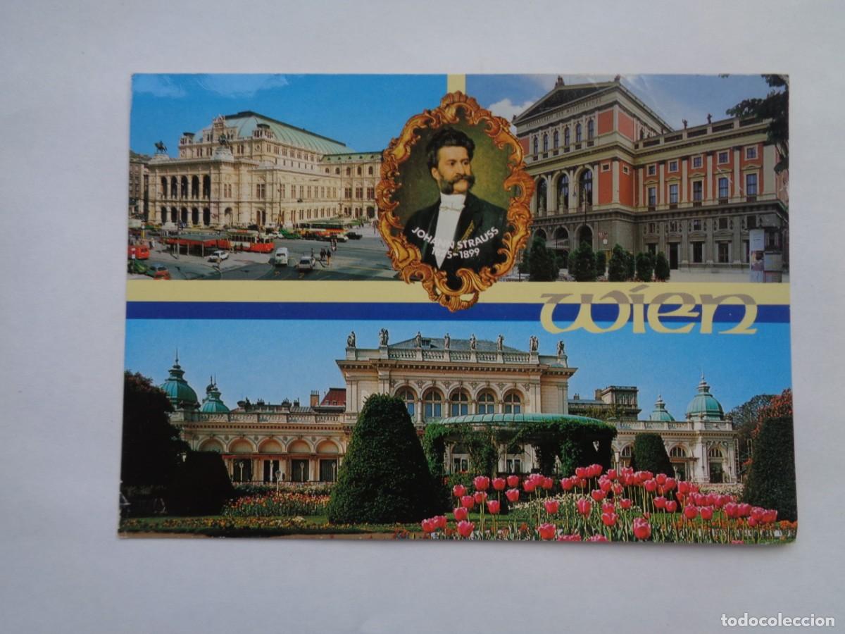 Postales: POSTAL DE VIENA ( AUSTRIA ) : LA OPERA , ETC. - Foto 1