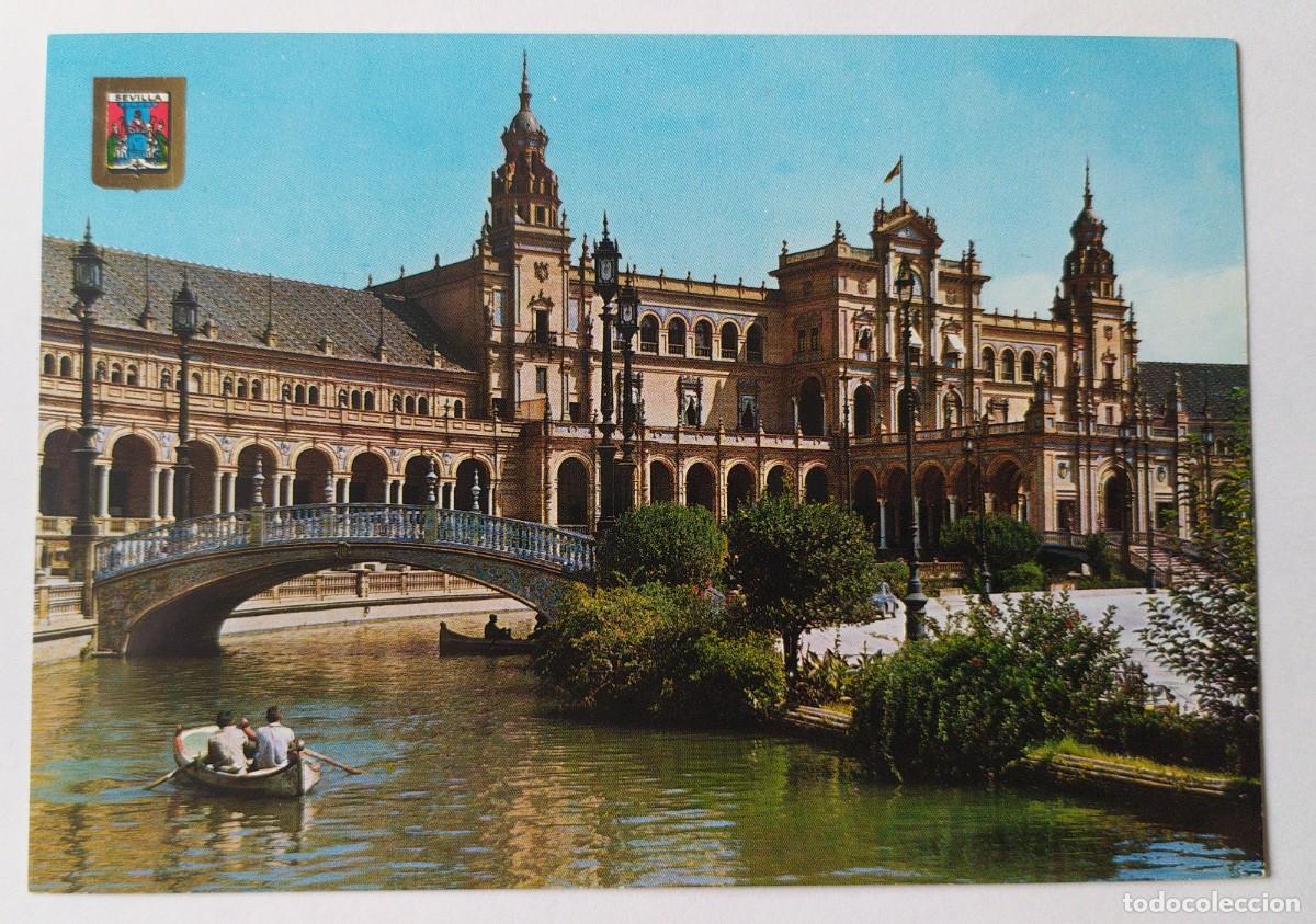 Postales: Sevilla. Plaza de Espa&ntilde;a - Foto 1
