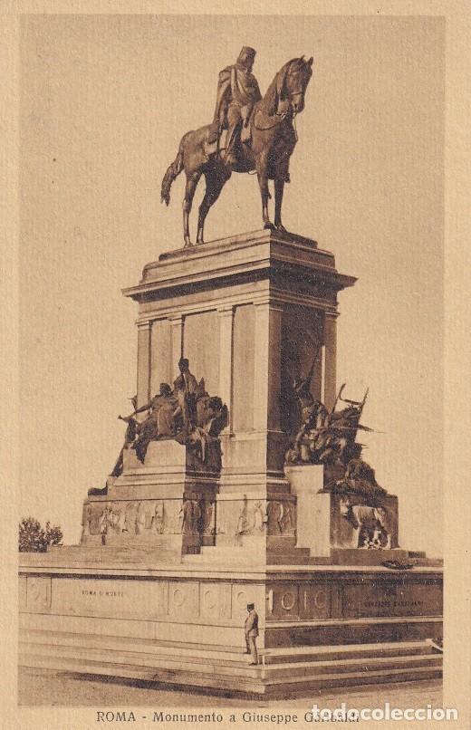 Postales: 54 Roma - Monumento a Giuseppe Garibaldi - Foto 1