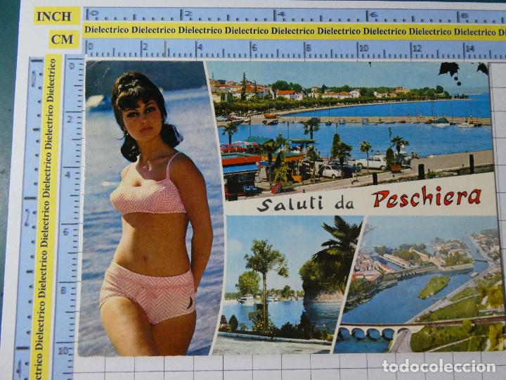 Postais: POSTAL DE ITALIA. PESCHIERA MUJER BIKINI. 2882