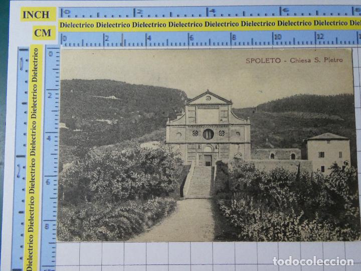 Postales: POSTAL DE ITALIA. SPOLETO CHIESA S. PIETRO. 2894