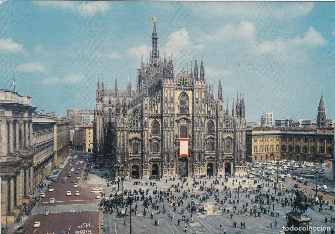 Postales: Milano - Piazza del Duomo - Foto 1