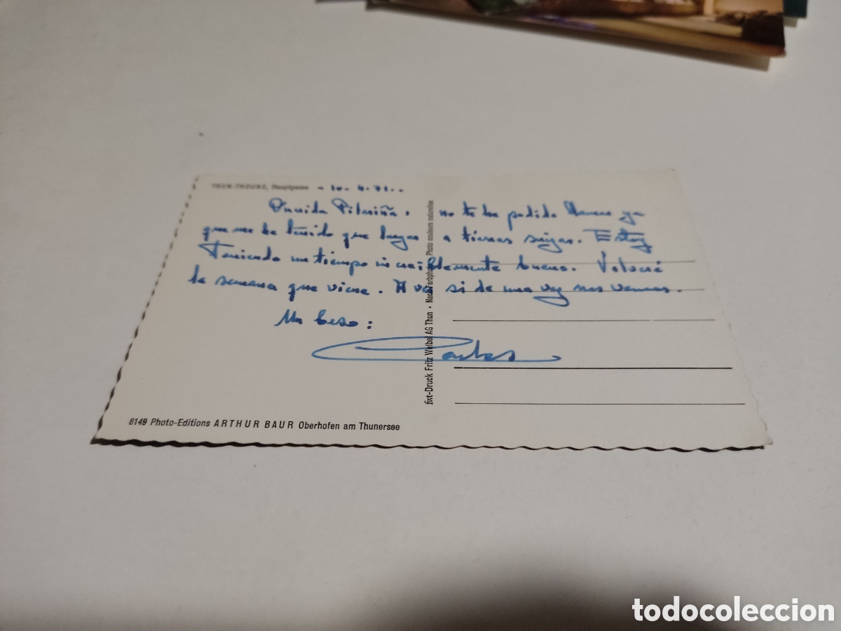 Postales: Postal Thun -Thoune - Foto 2